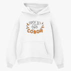 Толстовка худи оверсайз