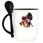 Кружка с ложкой