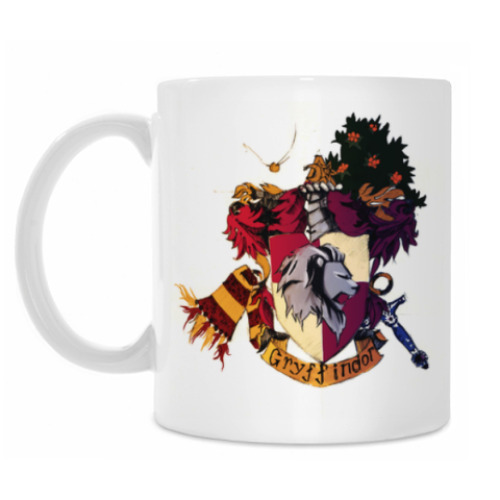 Кружка с принтом Griffindor!