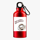 Металлическая бутылка 400 мл UV-DTF