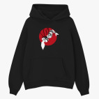 Толстовка худи оверсайз