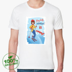 Мужская футболка органик