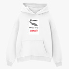 Толстовка худи оверсайз