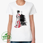 Женская футболка органик