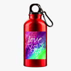 Металлическая бутылка 400 мл UV-DTF