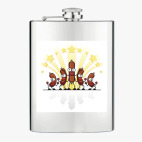 Фляжка стальная