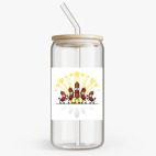 Банка с бамбуковой крышкой