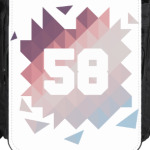 Цифра 58 (Low Poly)