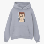 Толстовка худи оверсайз