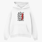 Толстовка худи оверсайз