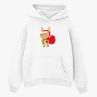 Толстовка худи оверсайз