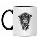 Кружка двухцветная