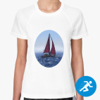 Женская спортивная футболка