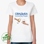 Женская футболка органик