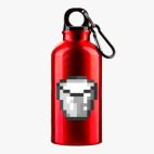 Металлическая бутылка 400 мл UV-DTF