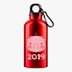 Металлическая бутылка 400 мл UV-DTF