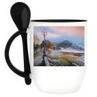 Кружка с ложкой