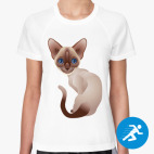 Женская спортивная футболка