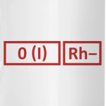 Группа крови 1 Rh-