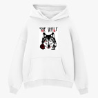 Толстовка худи оверсайз