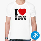 Мужская спортивная футболка