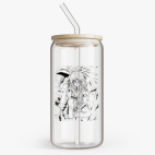 Банка с бамбуковой крышкой