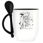 Кружка с ложкой