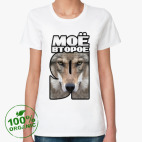 Женская футболка органик