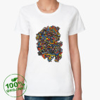 Женская футболка органик