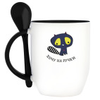 Кружка с ложкой