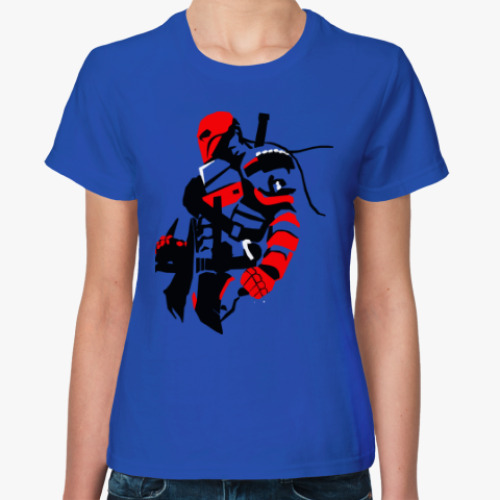 Женская футболка Deathstroke