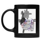 Кружка цветная UV-DTF