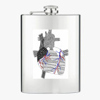 Фляжка стальная