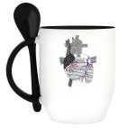 Кружка с ложкой