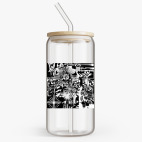 Банка с бамбуковой крышкой