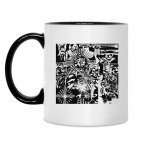 Кружка двухцветная