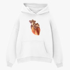 Толстовка худи оверсайз