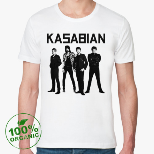 Футболка из органик-хлопка Kasabian