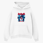 Толстовка худи оверсайз