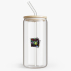 Банка с бамбуковой крышкой