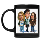 Кружка цветная UV-DTF