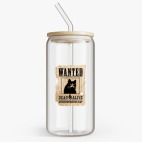 Банка с бамбуковой крышкой