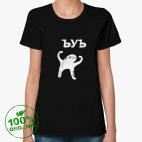 Женская футболка органик