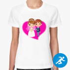 Женская спортивная футболка