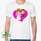 Мужская футболка органик