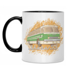 Кружка двухцветная