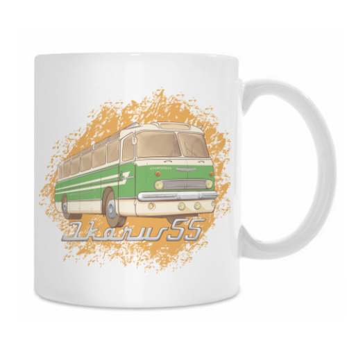 Кружка с принтом IKARUS 55