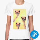 Женская спортивная футболка