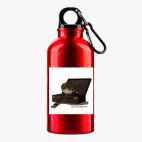 Металлическая бутылка 400 мл UV-DTF