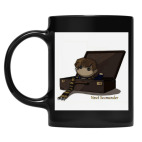 Кружка цветная UV-DTF